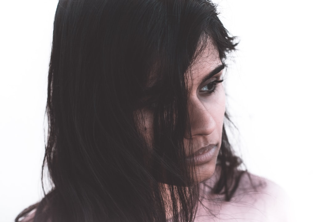 anxiety disorder — woman with black hair